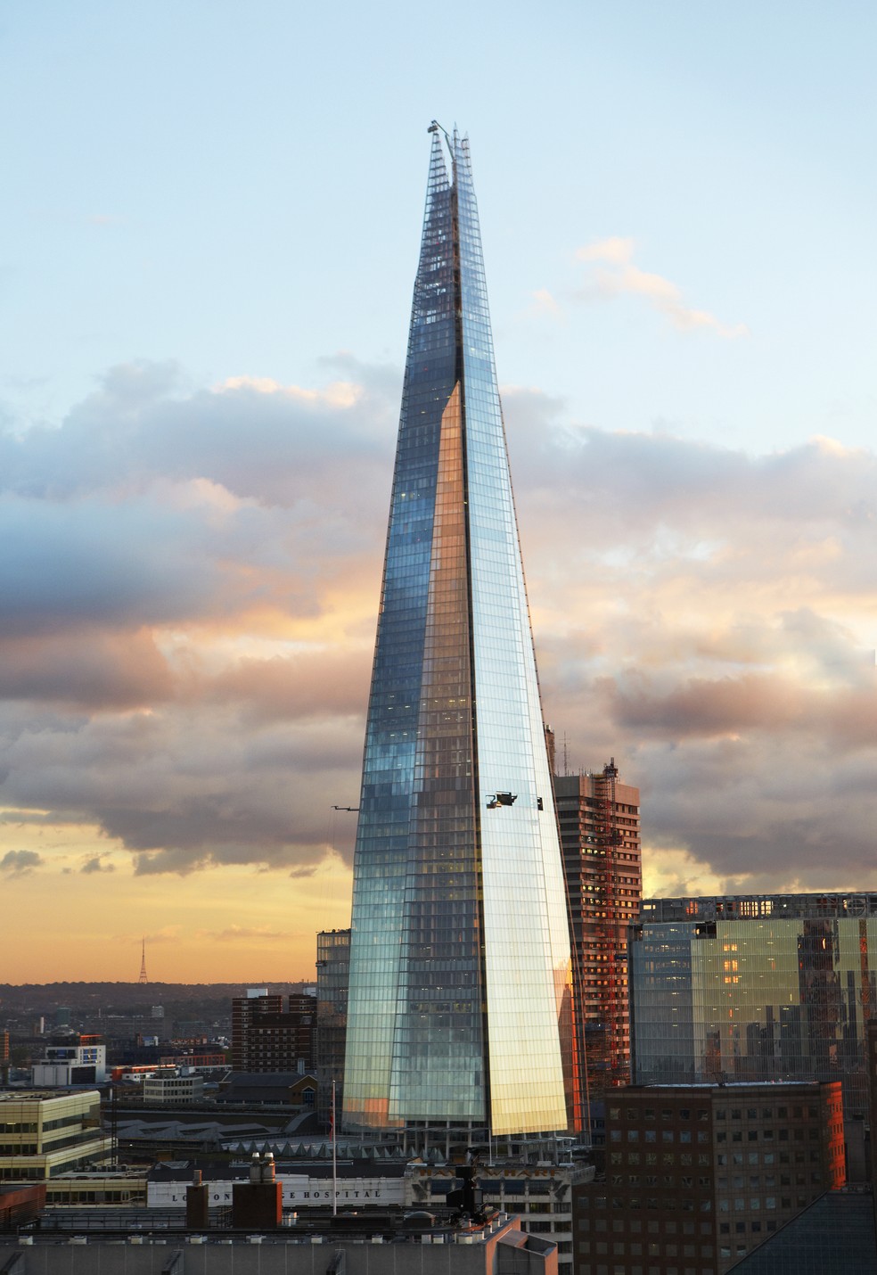 The Shard, em Londres — Foto: Allan Baxter/Getty Images