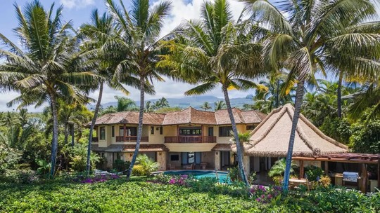 Esta casa no Havaí com praia particular pode ser sua por R$ 196 milhões