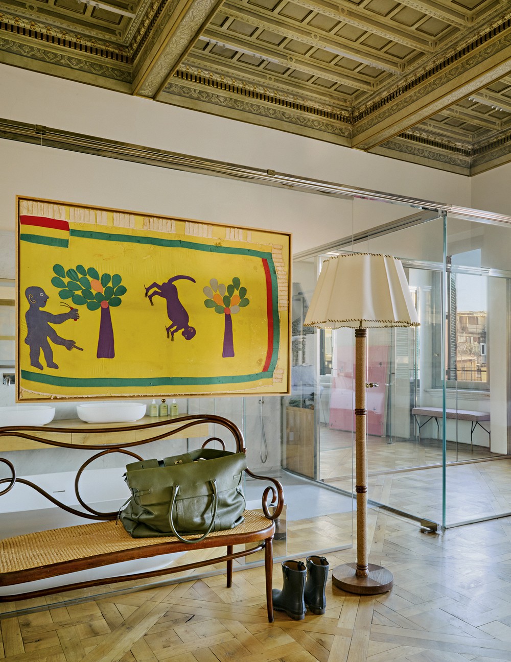 Quando em Roma: a casa do designer e colecionador Ramdane Touhami