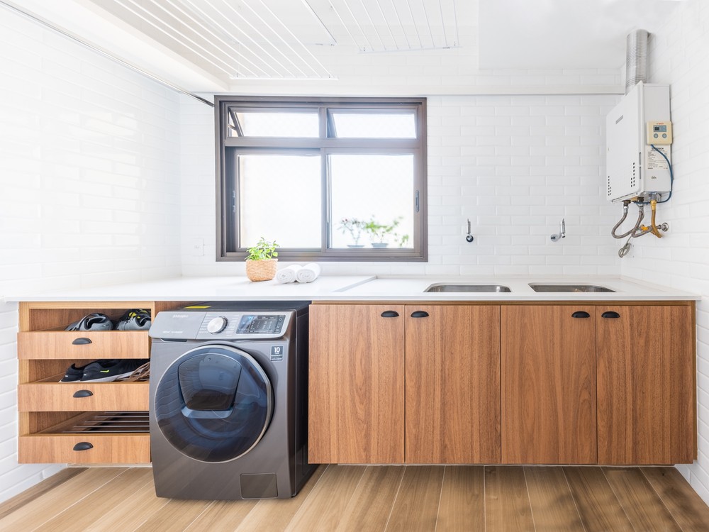 Área de serviço planejada: 10 ideias modernas de decoração e dicas de ...