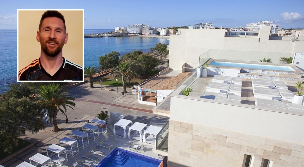 Messi inaugura hotel de luxo na Espanha com diárias de R$ 3.200 — Foto: Divulgação