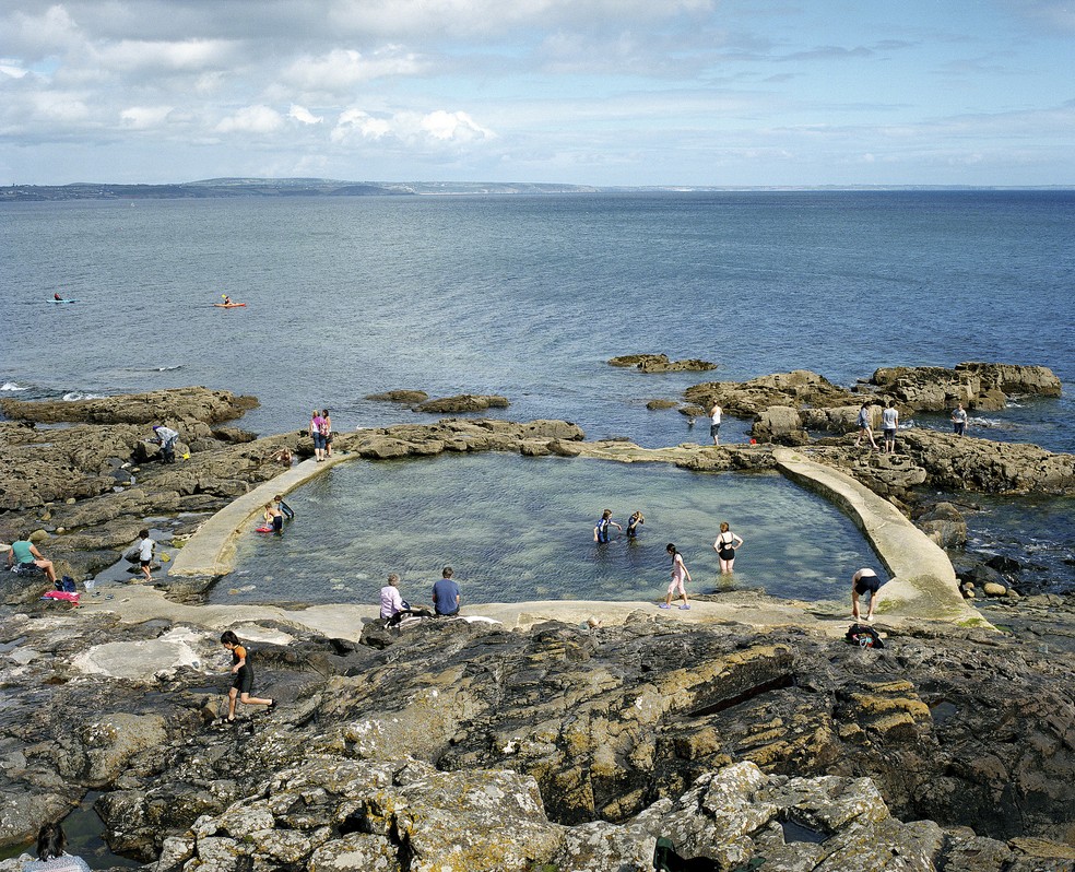 Piscina Mousehole Rock, na Inglaterra — Foto: Getty Images