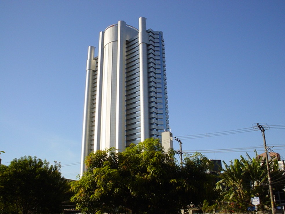 Edifício Plaza Centenário, ou Robocop, — Foto: Reprodução/Site/Wikipedia