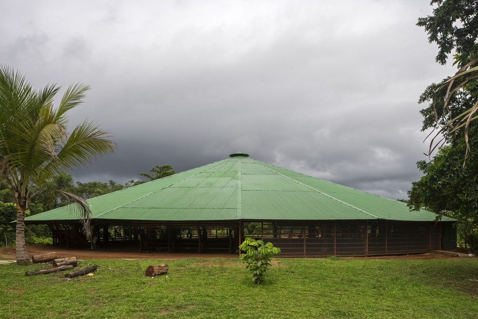 O Centro Cerimonial Shuhu sediou a 5ª Conferência Indígena da Ayahuasca — Foto: Leonardo Finotti