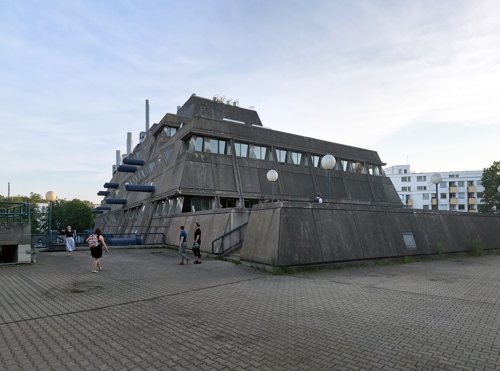 Edifício brutalista Mäusebunker, na Alemanha — Foto: Reprodução/Gunnar Klack/Wikipedia