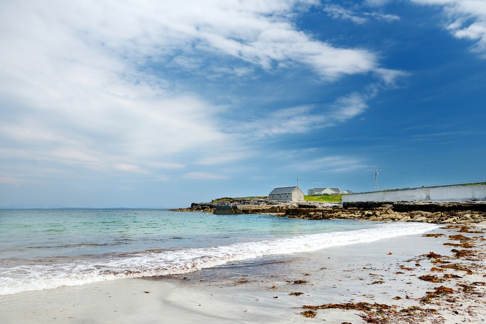  Inis Mór, que faz parte da Aran Islands, é um dos locais englobado pelo programa  — Foto: Getty Images 