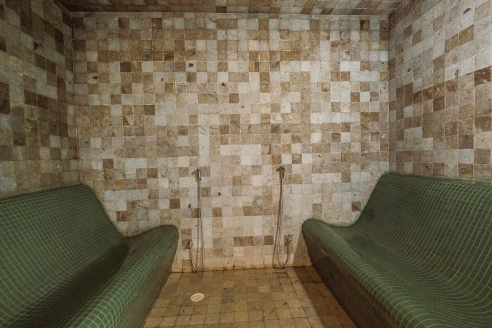 Sauna à vapor também faz parte das atrações da pousada  — Foto: Divulgação/Colina Pousada Spa