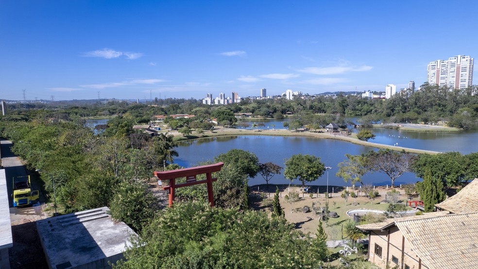 Parque Centenário, em Mogi das Cruzes — Foto: Getty Images/Pedro Truffi