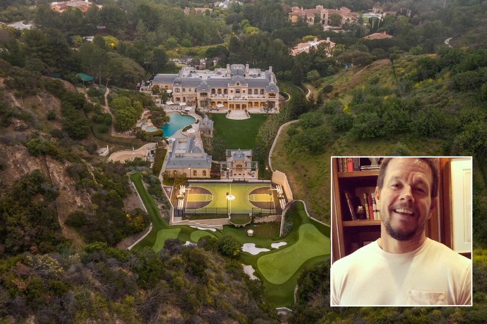 Mark Wahlberg desiste da venda de mansão avaliada em 468 milhões de reais — Foto: Divulgação