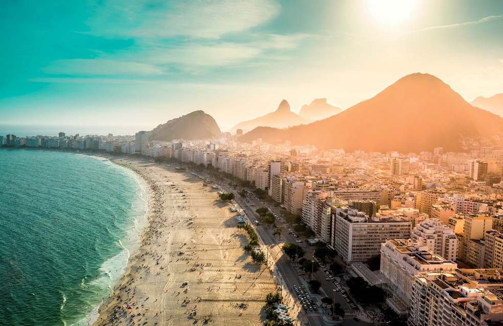 A praia de Copacabana, no Rio de Janeiro — Foto: Marchello74/Getty Images