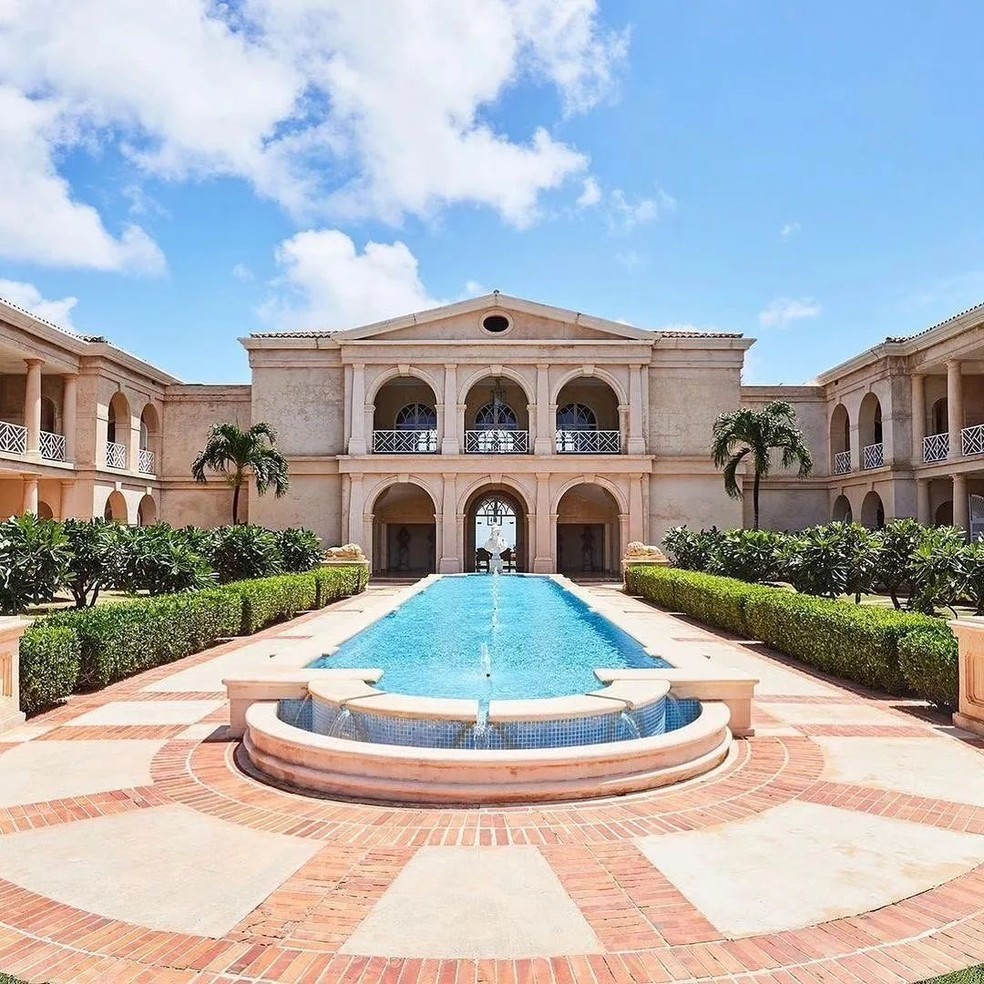Mansão mais cara do Caribe é colocada à venda por R$ 990 milhões — Foto: Divulgação/Edward de Mallet Morgan