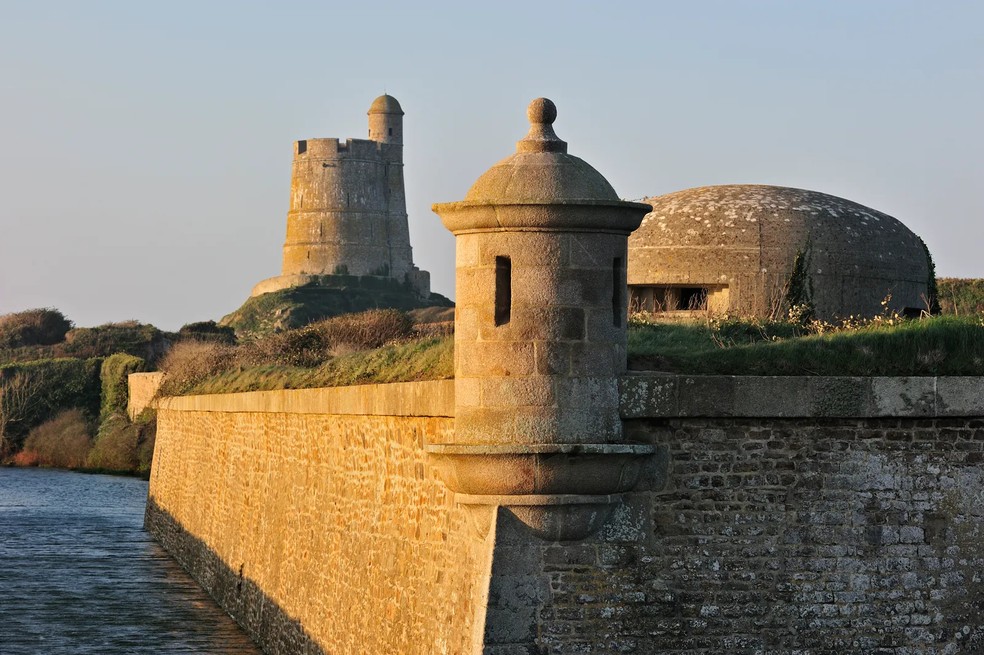 Forte de la Hougue, Normandia, França — Foto: Getty Images
