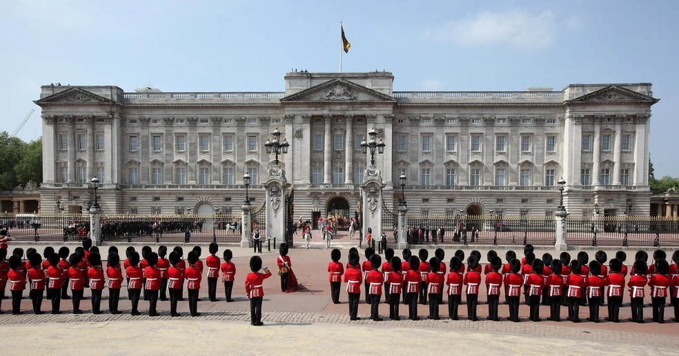 Ala inédita do Palácio de Buckingham será aberta ao público — Foto: Getty Images
