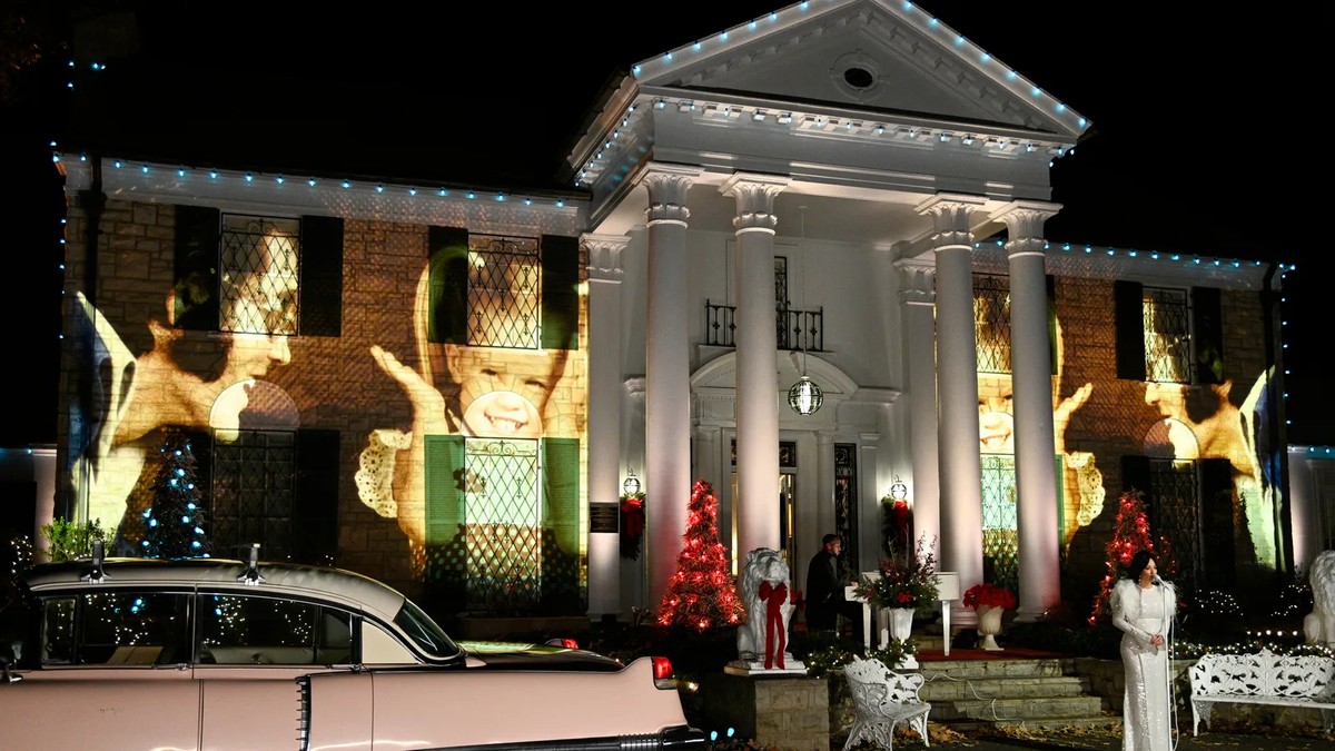 Natal em Graceland como as tradições de Elvis foram preservadas até