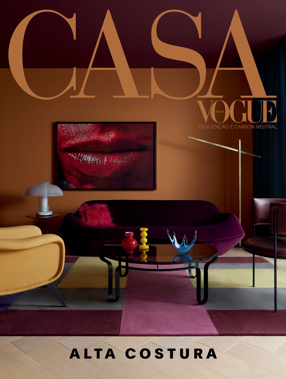 Moda e arquitetura se entrelaçam na Casa Vogue de outubro — Foto: André Klotz
