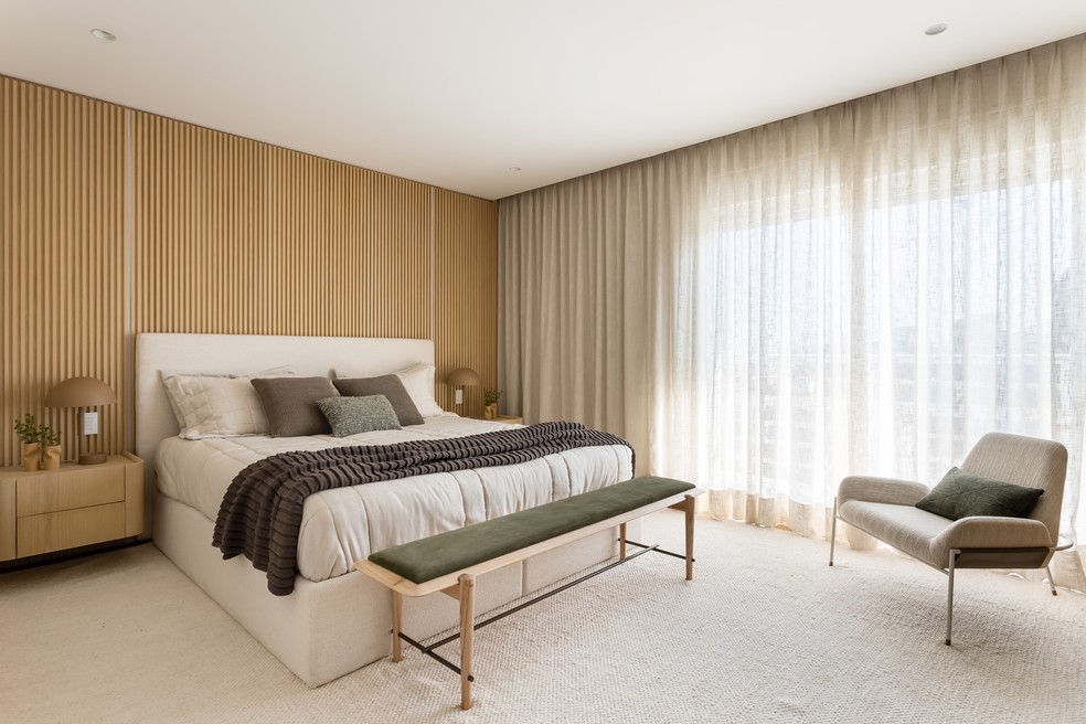 Apartamento para recém-casados é moderno e estiloso