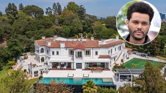 Conheça a mansão de R$ 344 milhões de The Weeknd