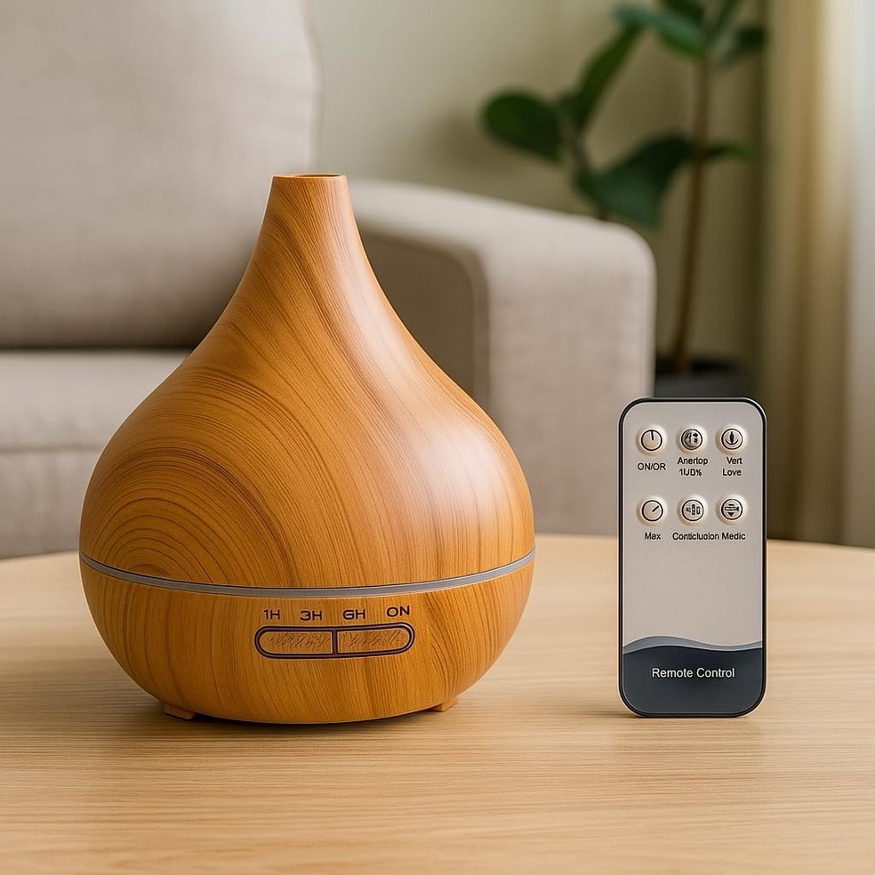 Para aderir &agrave; aromaterapia, invista em um difusor eletr&ocirc;nico &mdash; Foto: Amazon/Reprodu&ccedil;&atilde;o