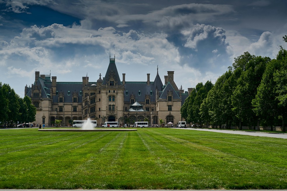 Biltmore Estate, em Asheville, na Carolina do Norte — Foto: Pexels/Francisco Cornellana Castells