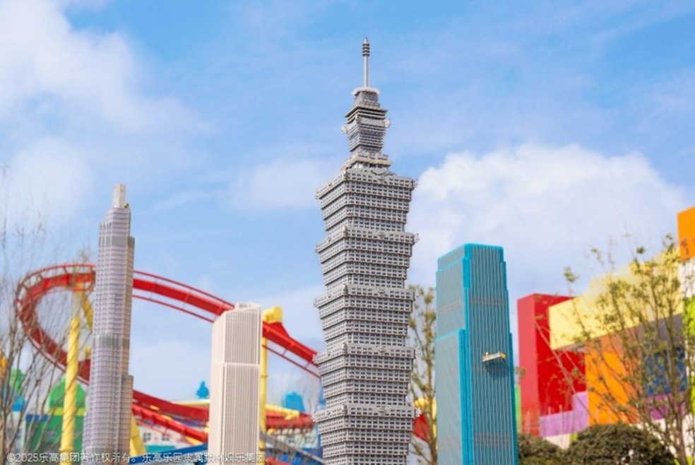 Maior Legoland do mundo ganha data de inauguração em Xangai — Foto: Divulgação/Legoland Shangai Resort