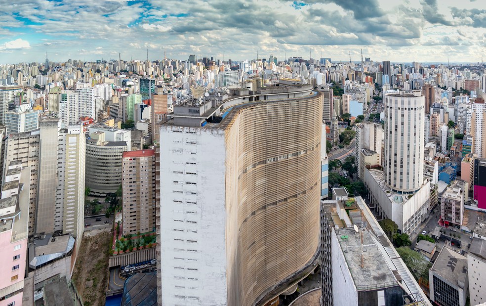 Copan se destaca na região central de São Paulo — Foto: Getty Images