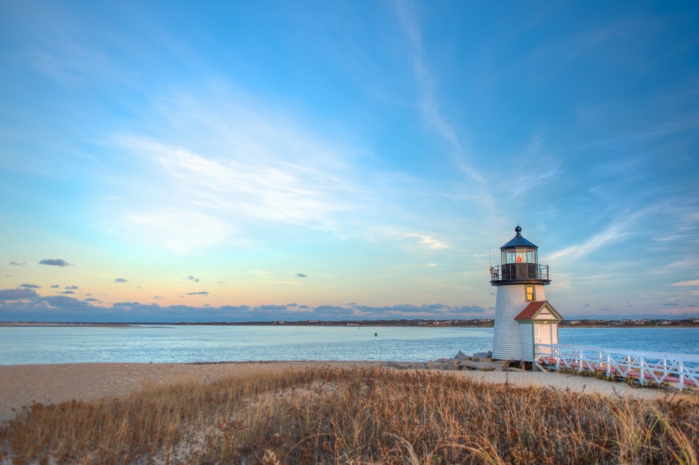 Nantucket é um destino querido pelos famosos e endinheirados — Foto: Getty Images/grantreig