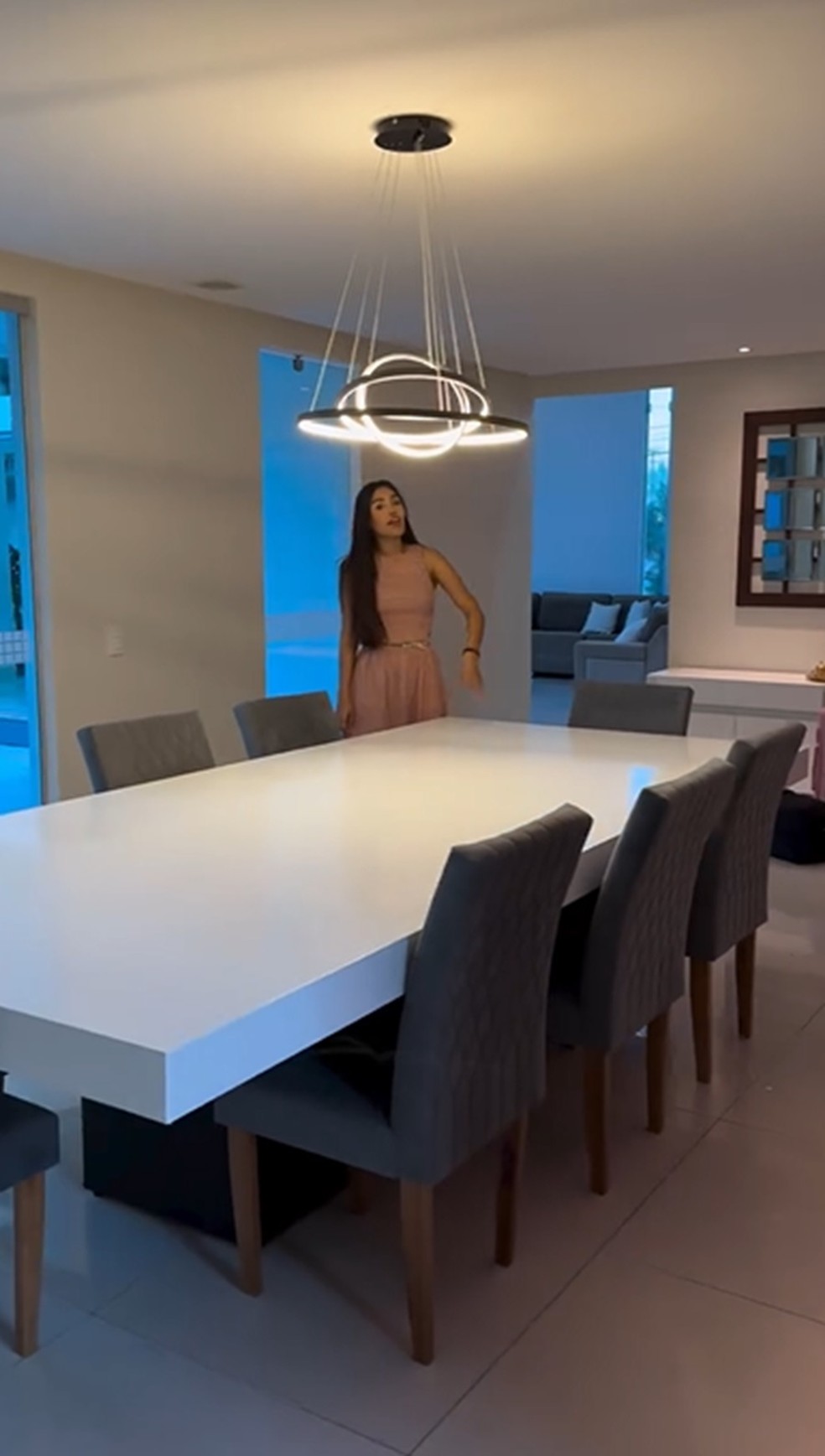 Cantora e ex-BBB Flay abre sua nova casa em Natal — Foto: Reprodução/Instagram
