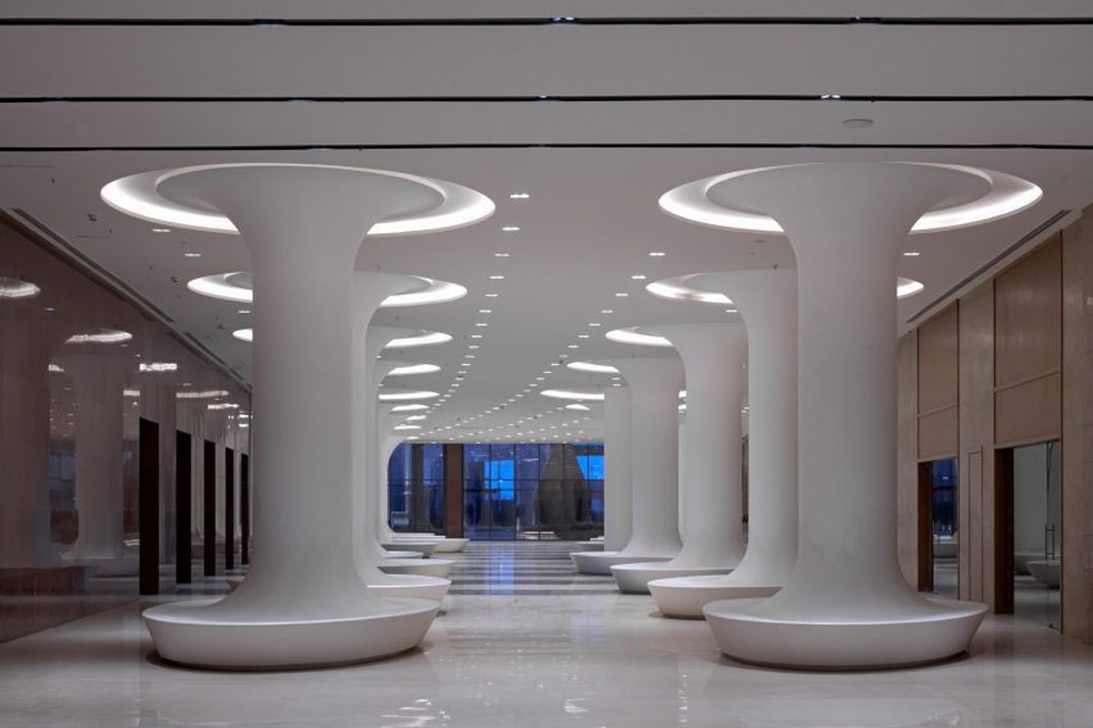 O tamanho dos escritórios variam de 28 m² a mais de 10.500 m² — Foto: Divulgação/Edmund Sumner