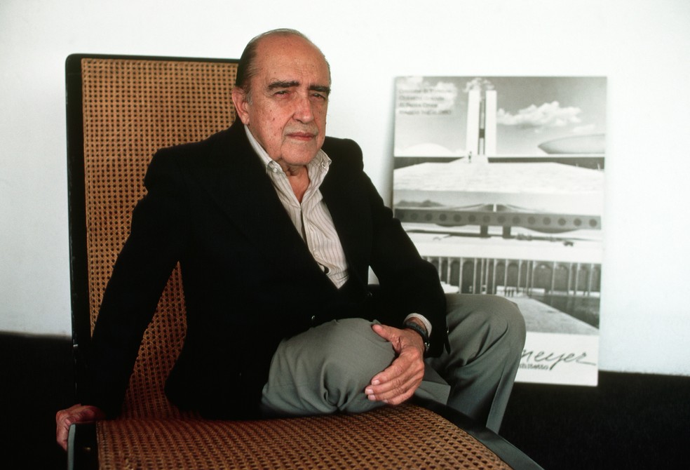 Oscar Niemeyer morreu em 5 de dezembro de 2012, aos 104 anos — Foto: Getty Images
