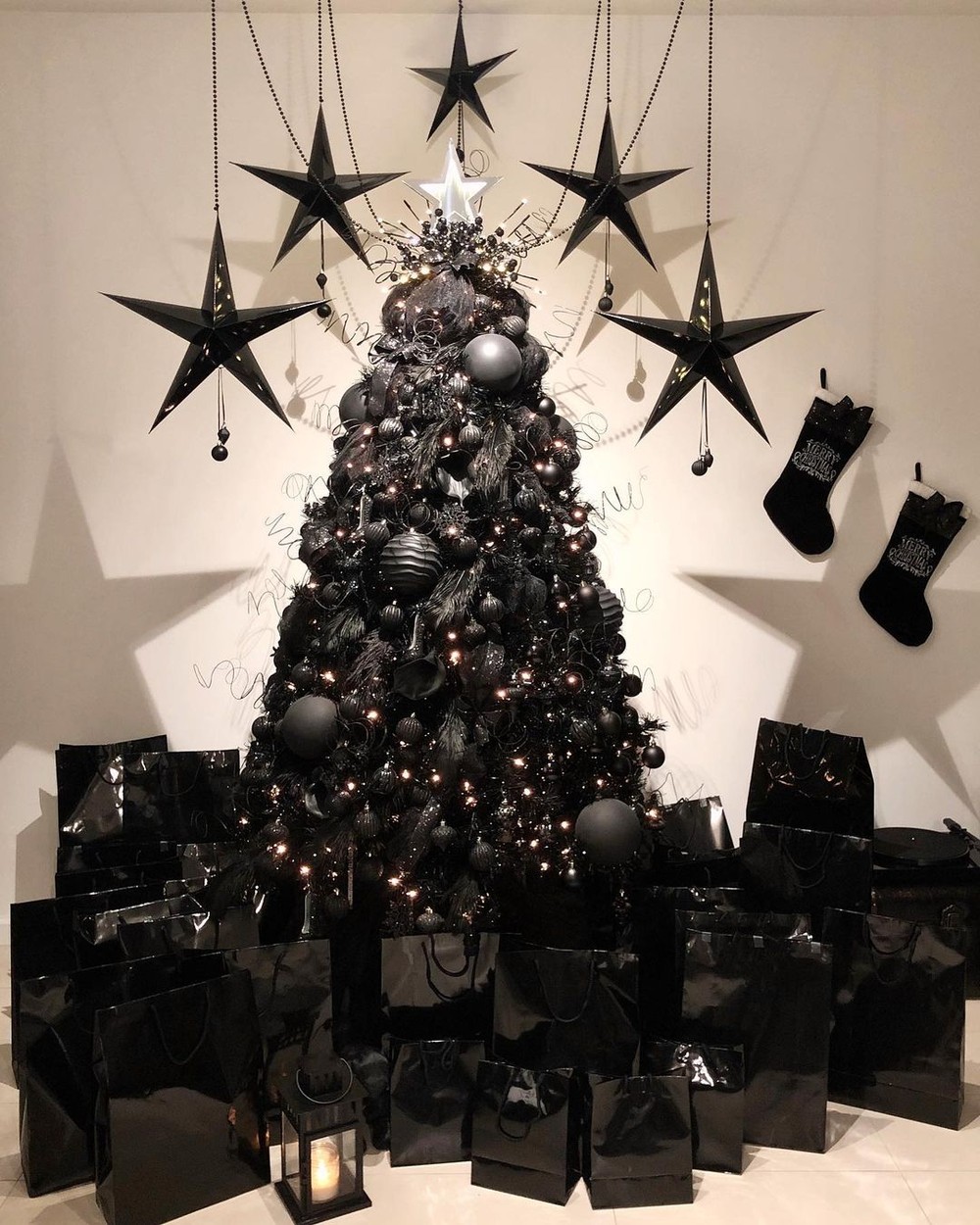 Árvore De Natal Preta