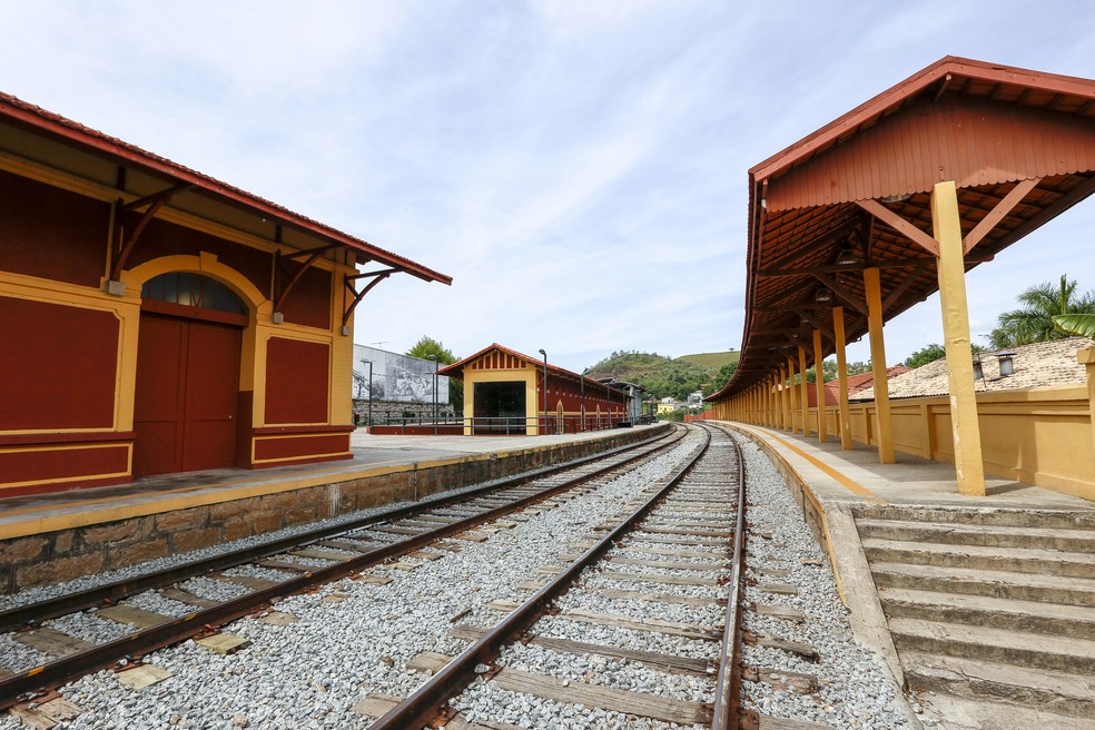 Estação de Guararema  — Foto: Getty Images/Leila Melhado