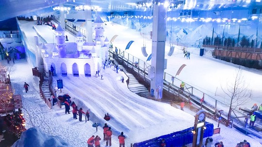 Parque de diversões com neve em Gramado é eleito o melhor do Brasil