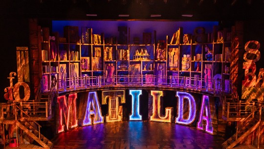 'Matilda' no teatro: por dentro dos cenários engenhosos do musical