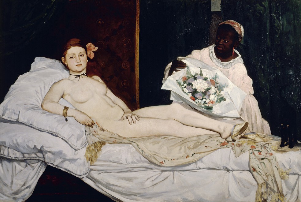 Quando foi exibida no Salão de 1865, a pintura foi recebida com muita hostilidade — Foto: Getty Images