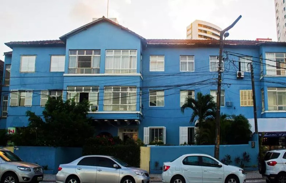 O Edifício Oceania fica localizado na Avenida Boa Viagem, na orla do Pina, zona Sul do Recife — Foto: Reprodução
