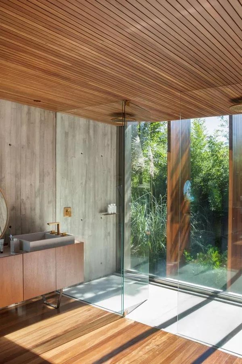 Banheiros modernos: 20 ideias de decoração para todos os estilos (Foto: Manufatura e Front Filmes) — Foto: Casa Vogue