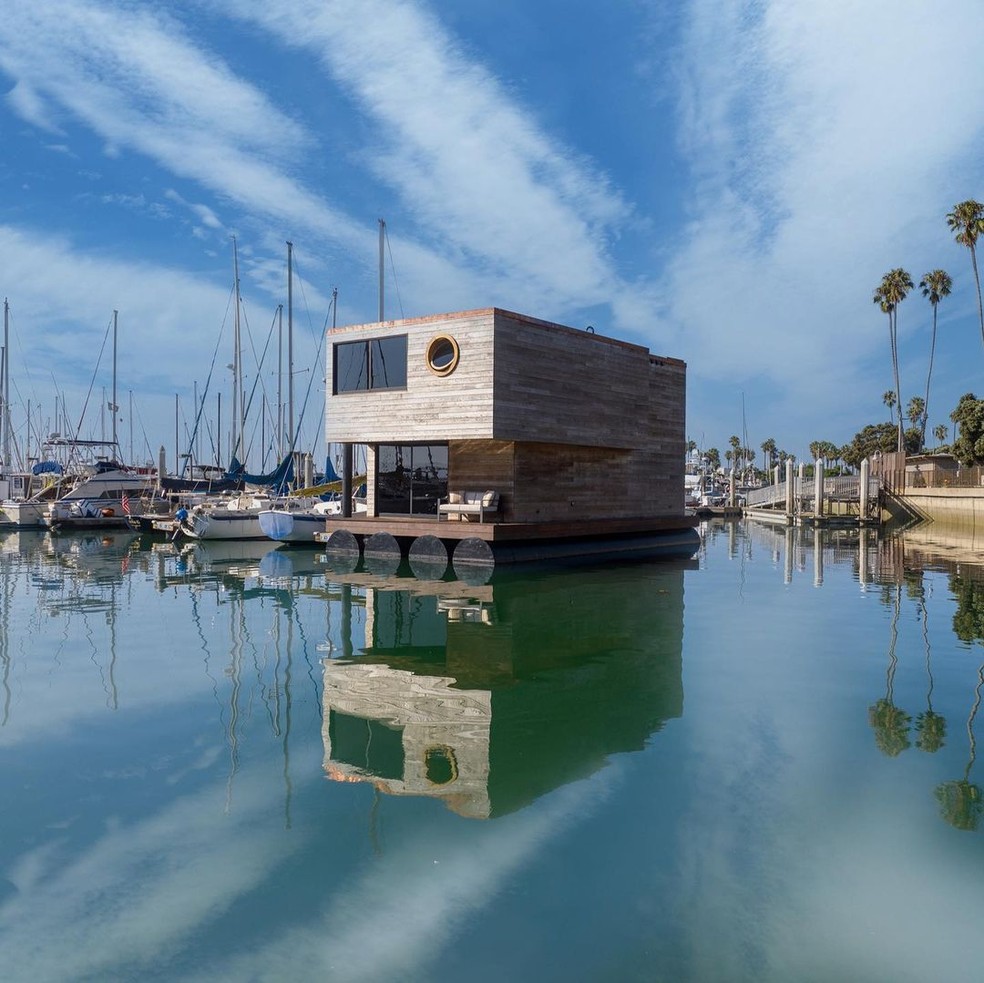 Casa flutuante é colocada à venda por R$ 24 milhões — Foto: Sotheby’s International Realty