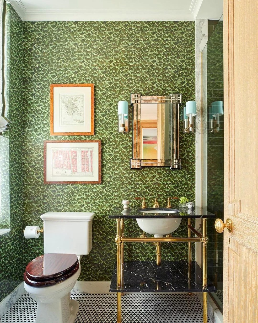 Banheiros modernos: 20 ideias de decoração para todos os estilos (Foto: Emily Gilbert) — Foto: Casa Vogue