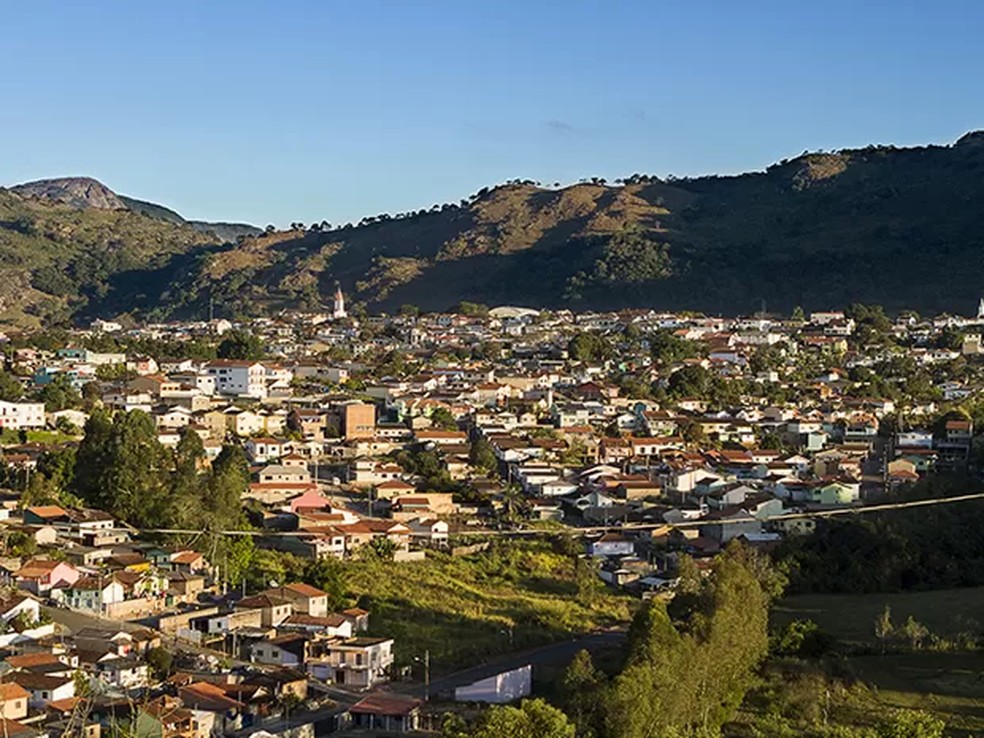 Caldas, famosa por suas águas termais, fica a 1.300 metros de altitude — Foto: Reprodução/ Prefeitura Municipal de Caldas