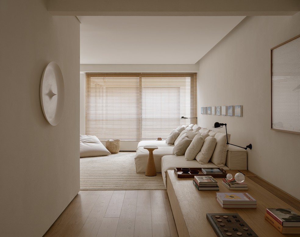 Apartamento de 430 m² no Rio de Janeiro tem vista privilegiada para o mar — Foto: Fran Parente