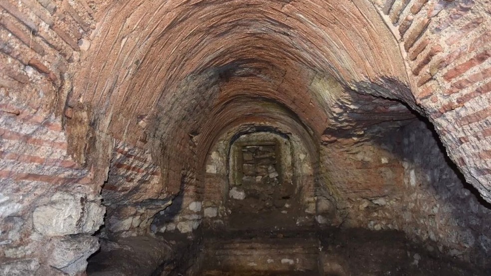 Igreja em Istambul esconde túneis e câmaras de 1500 anos  — Foto: Divulgação/Istanbul Metropolitan Municipality