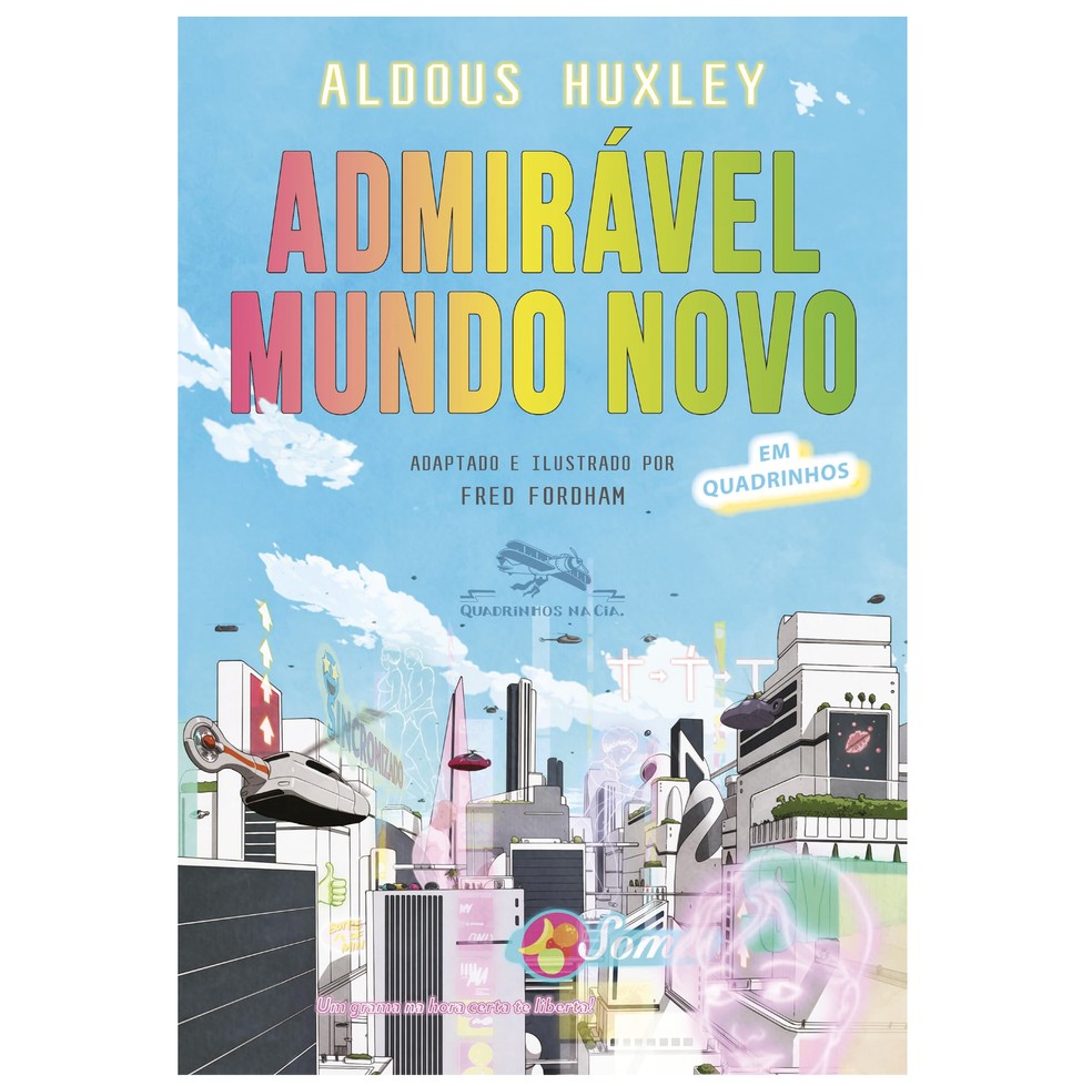 Admirável mundo novo (Edição em quadrinhos), por Aldous Huxley — Foto: Reprodução/Amazon