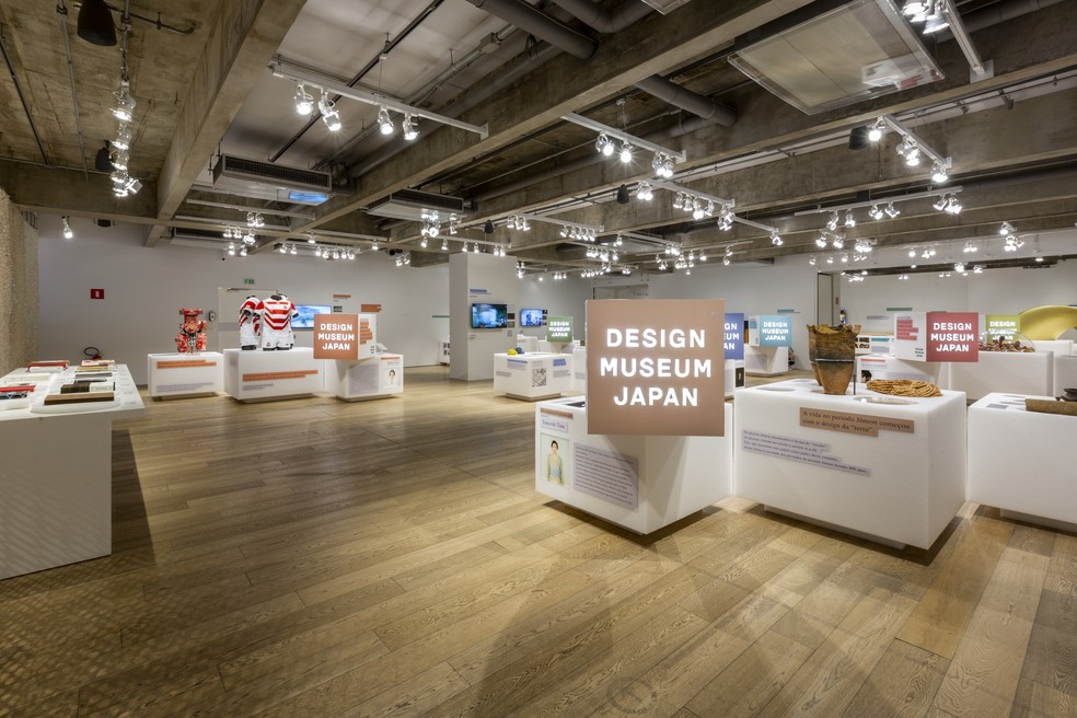 A "Design Museum Japan: investigando o design japonês' fica em cartaz até 11 de julho — Foto: Wagner Romano 