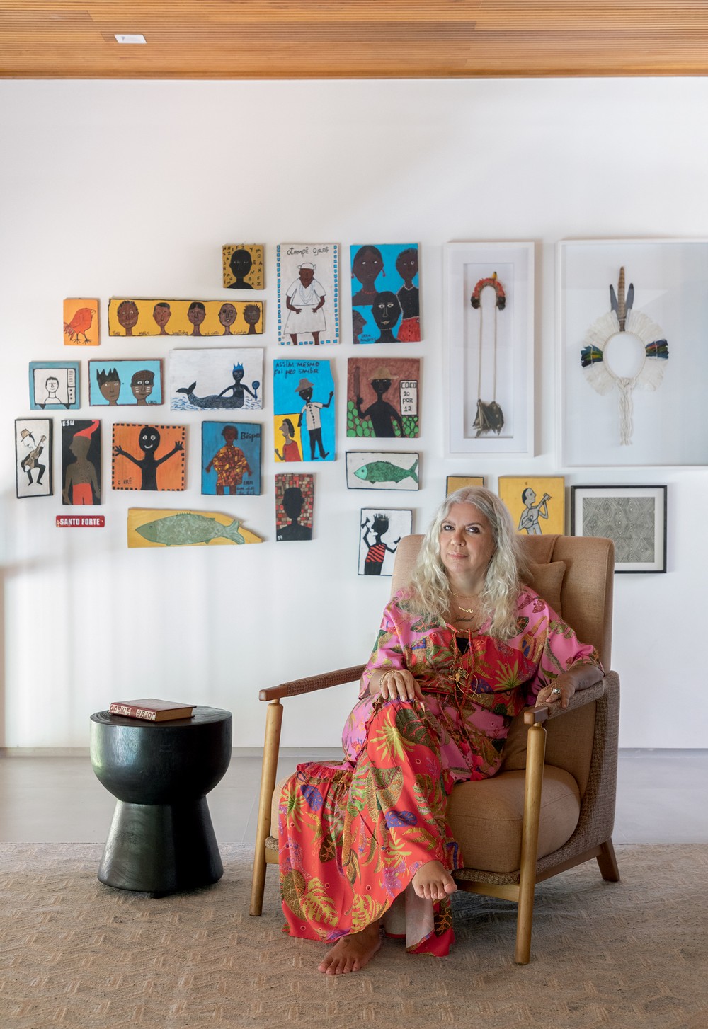 Astrid Fontenelle abre sua casa de praia em Morro de São Paulo, na Bahia