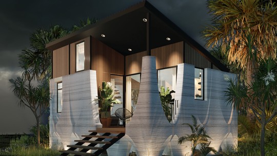 Arquitetos idealizam casa impressa em 3D resistente a inundações; veja como funciona