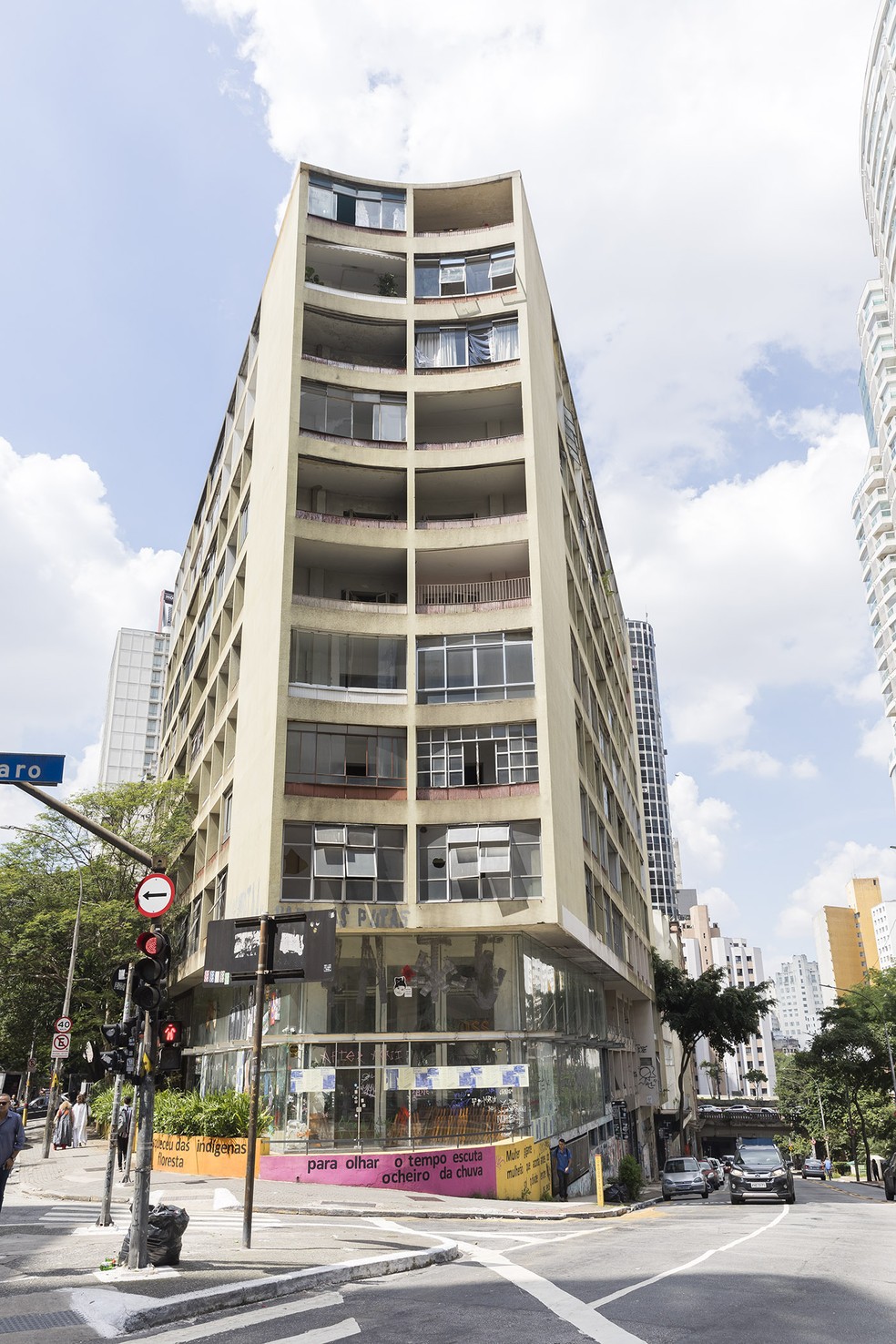 Edifício Virgínia, no Centro de São Paulo, terá fachada ativa de cerca de 650 m² após retrofit da incorporadora Somauma — Foto: Filippo Bamberghi