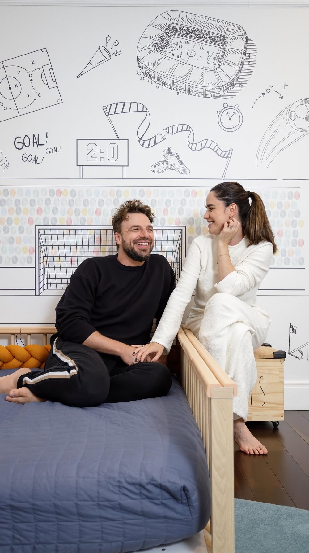 Fernanda Vasconcellos mostra como ficou quarto do filho após reforma