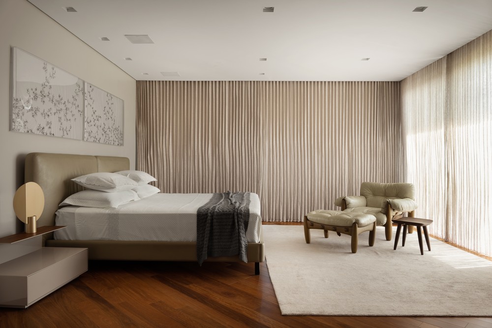 Quarto de casal grande: dicas para aproveitar o espaço e ideias de ...