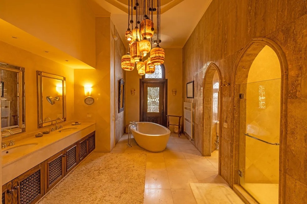 R$ 82 milhões: por dentro da mansão mais cara do Egito — Foto: Divulgação/Sotheby's