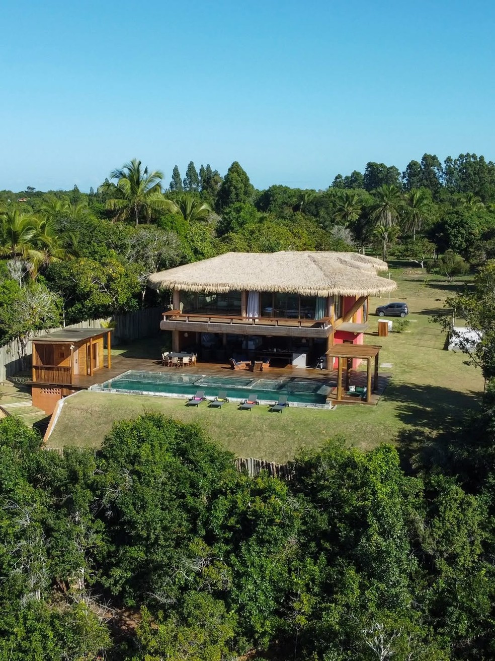 Por dentro da casa onde Giovanna Ewbank e Bruno Gagliasso curtem férias de fim de ano — Foto: Divulgação